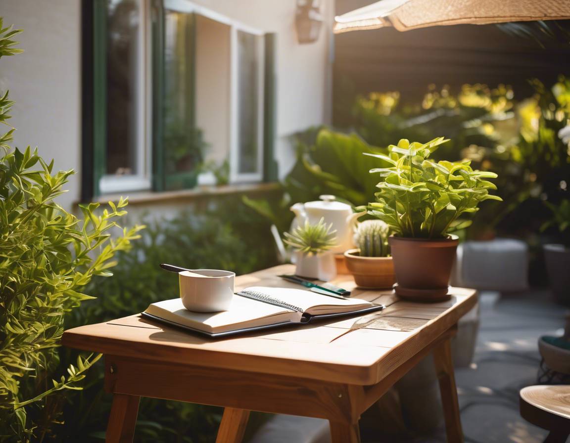 Jak stworzyć funkcjonalne miejsce do nauki w ogrodzie lub na tarasie?