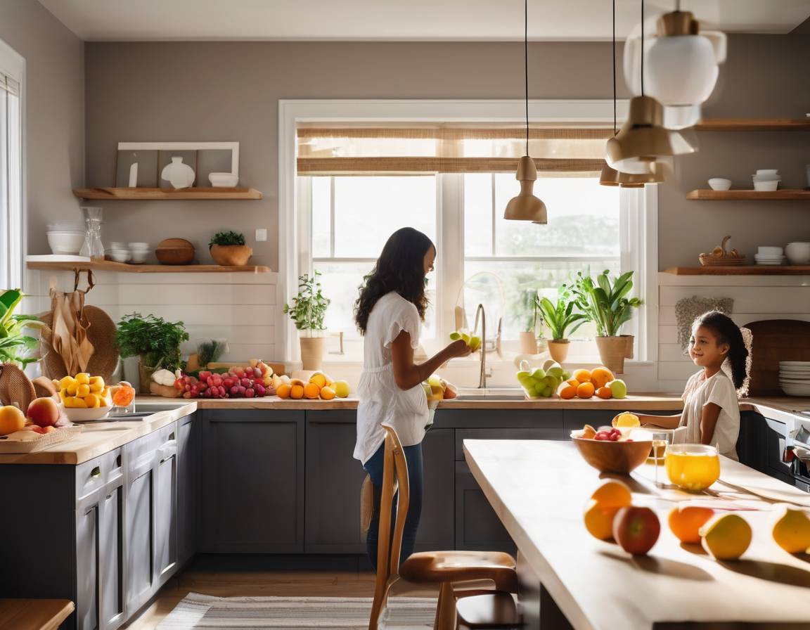 Dom pełen zdrowych nawyków: jak wprowadzać owoce do codziennych posiłków całej rodziny?